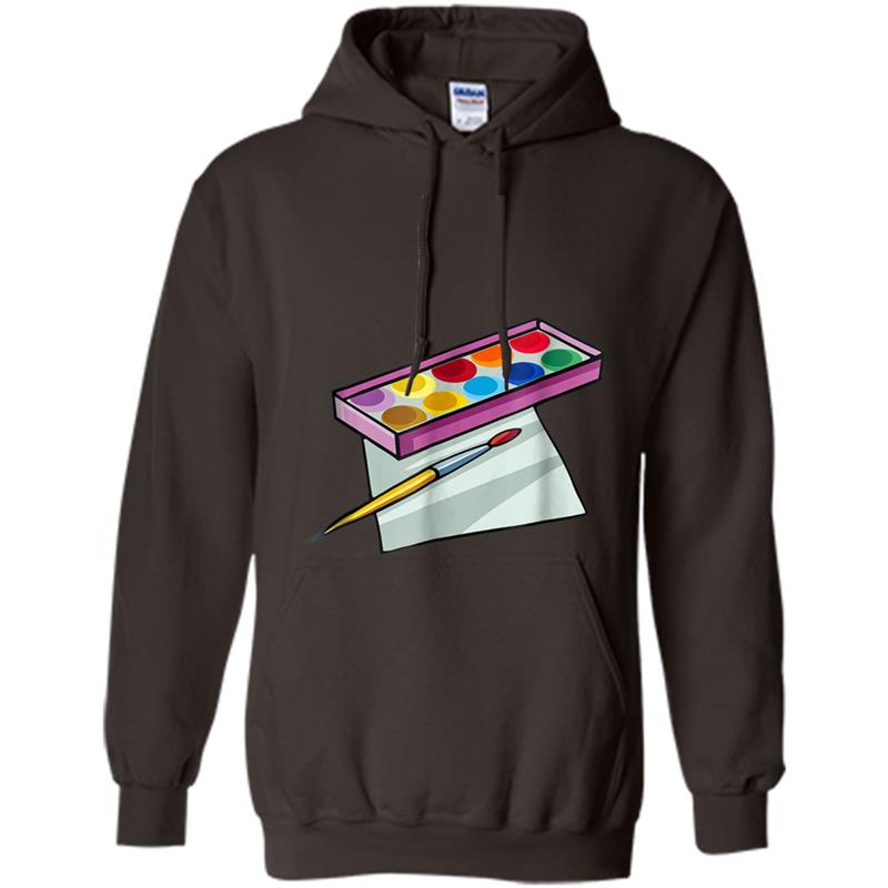 Watercolor Paint Set Hoodie-mt