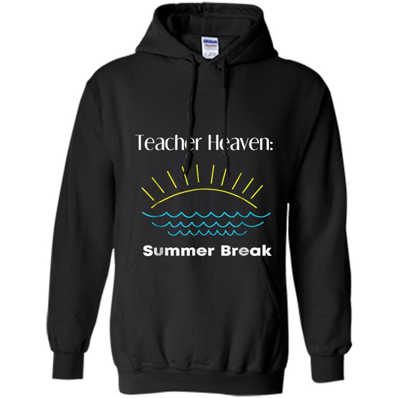 Wear It Tees - Teacher Heaven Summer Break Hoodie-mt