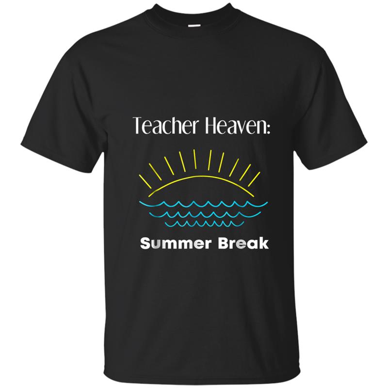 Wear It Tees - Teacher Heaven Summer Break T-shirt-mt