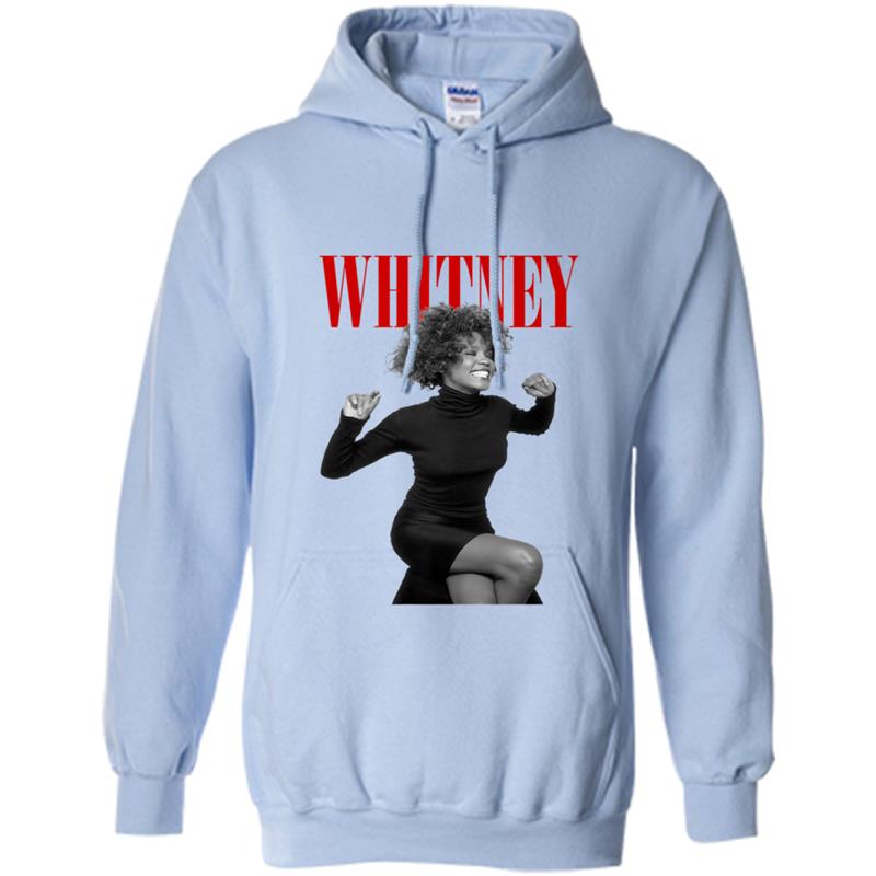 Whitney Black Dress Photo Hoodie-mt