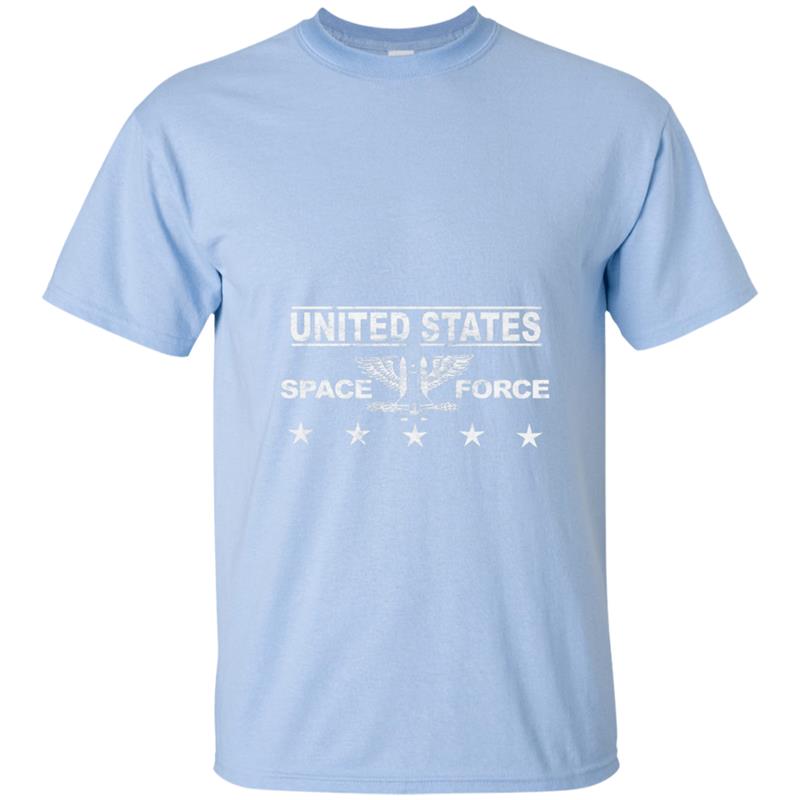 Womens Trump US Space Force funny  for Ladies Girls T-shirt-mt