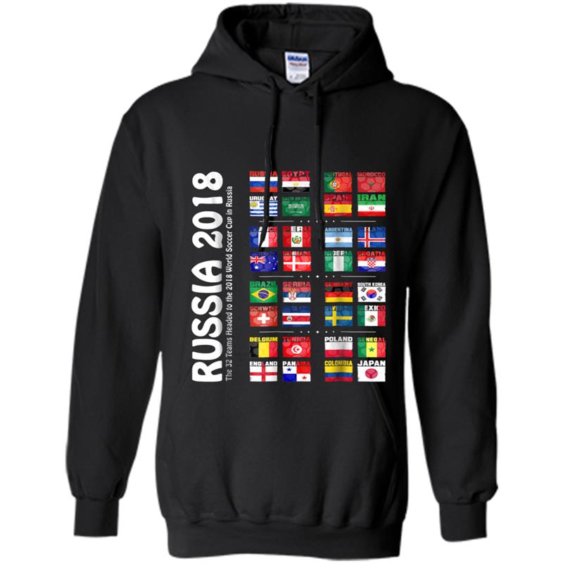 World Soccer Cup 2018  Peru - All Teams Jersey Hoodie-mt