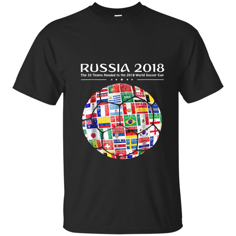 World Soccer Cup 2018  Russia 2018 Jersey T-shirt-mt