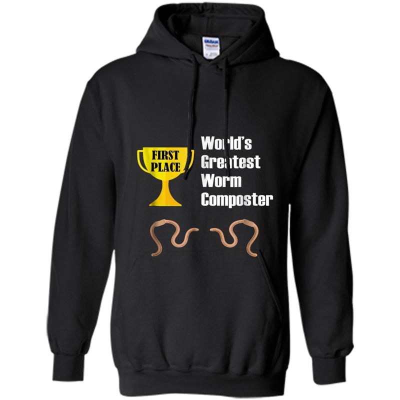 Worm Composting  - Funny Greatest Worm Composter Hoodie-mt