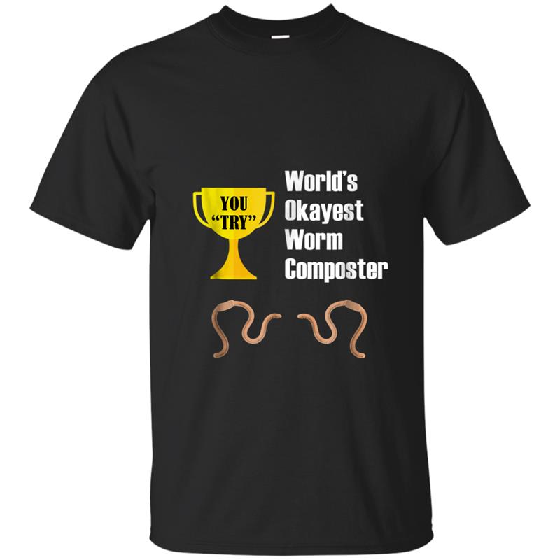 Worm Composting  - Funny Worm Composter T-shirt-mt