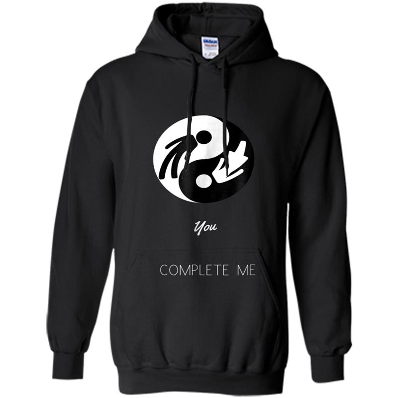 YIng Yang You Complete Me Love Relationship Gift Hoodie-mt