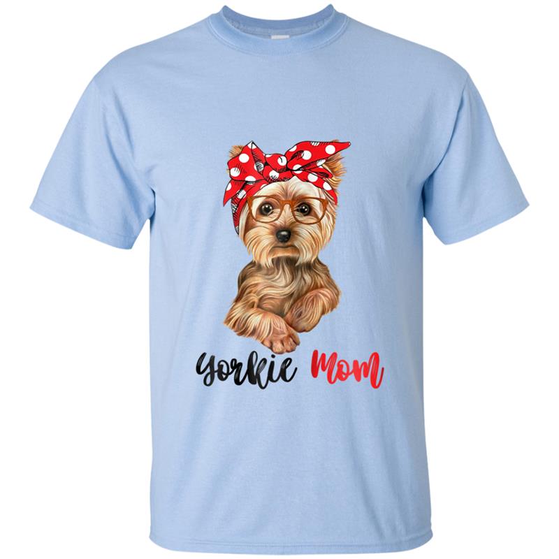 Yorkie Mom  Gift For Women T-shirt-mt