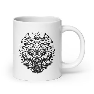 Transformer Art Mug – White