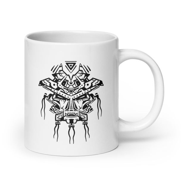 Predator Art Mug – White